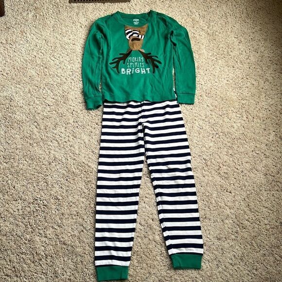 Gymboree boys size 10 Holiday pajamas. - Picture 1 of 4